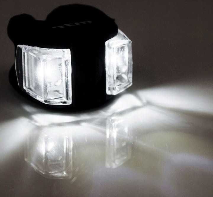 Zestaw lampek rowerowych małych