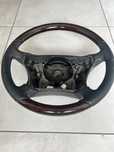 Mercedes w220 kierownica drewno skora