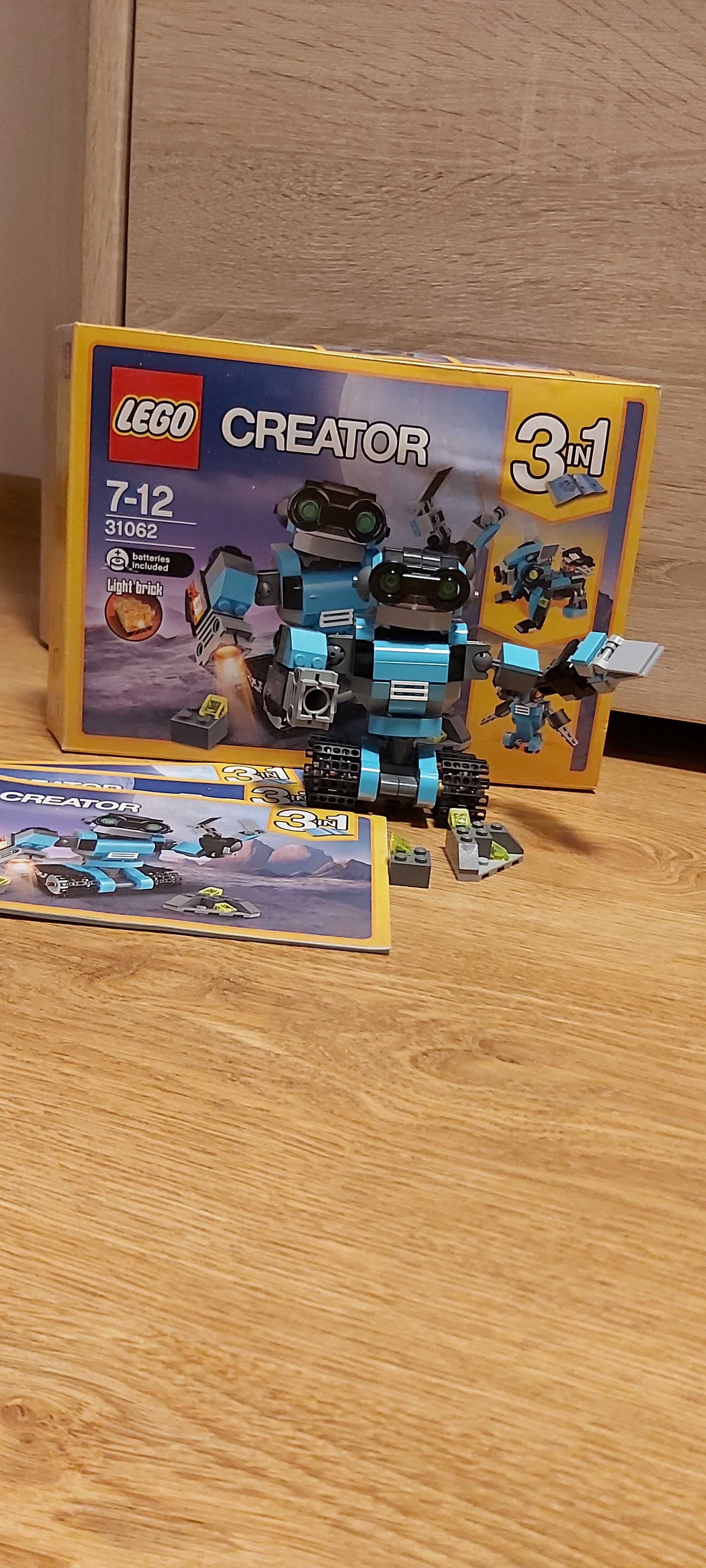 Lego creator 3 w 1 31062 robot