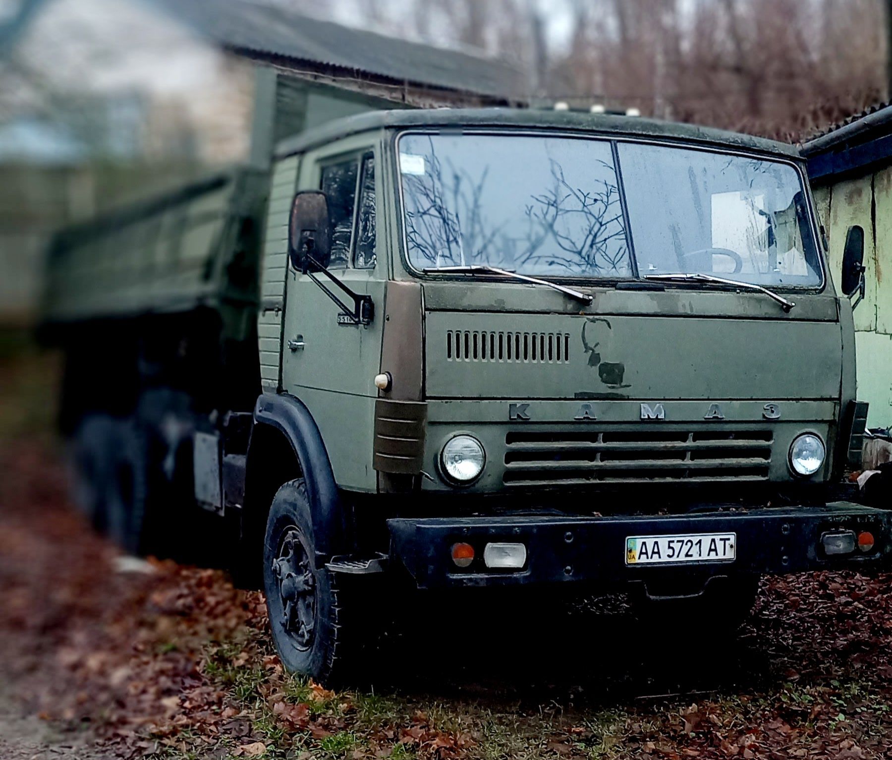 КамАЗ 55102 самосвал колхозник