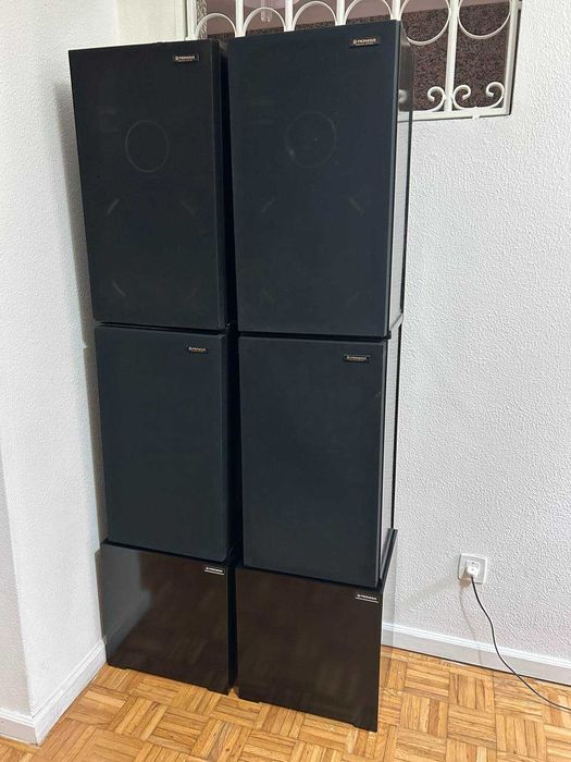 Colunas Pioneer CS torres 600w