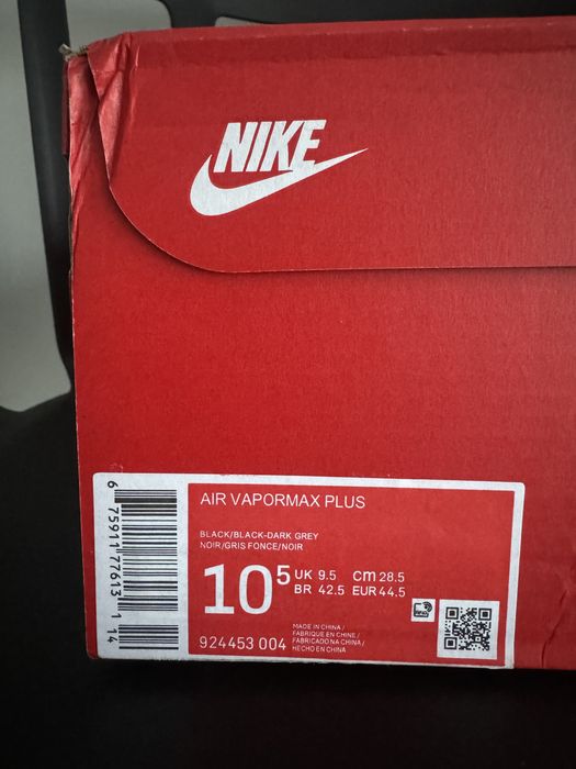 Nowe Nike Air Vapormax Plus 44.5 44,5 nowe z pudlekiem Air Max Plus