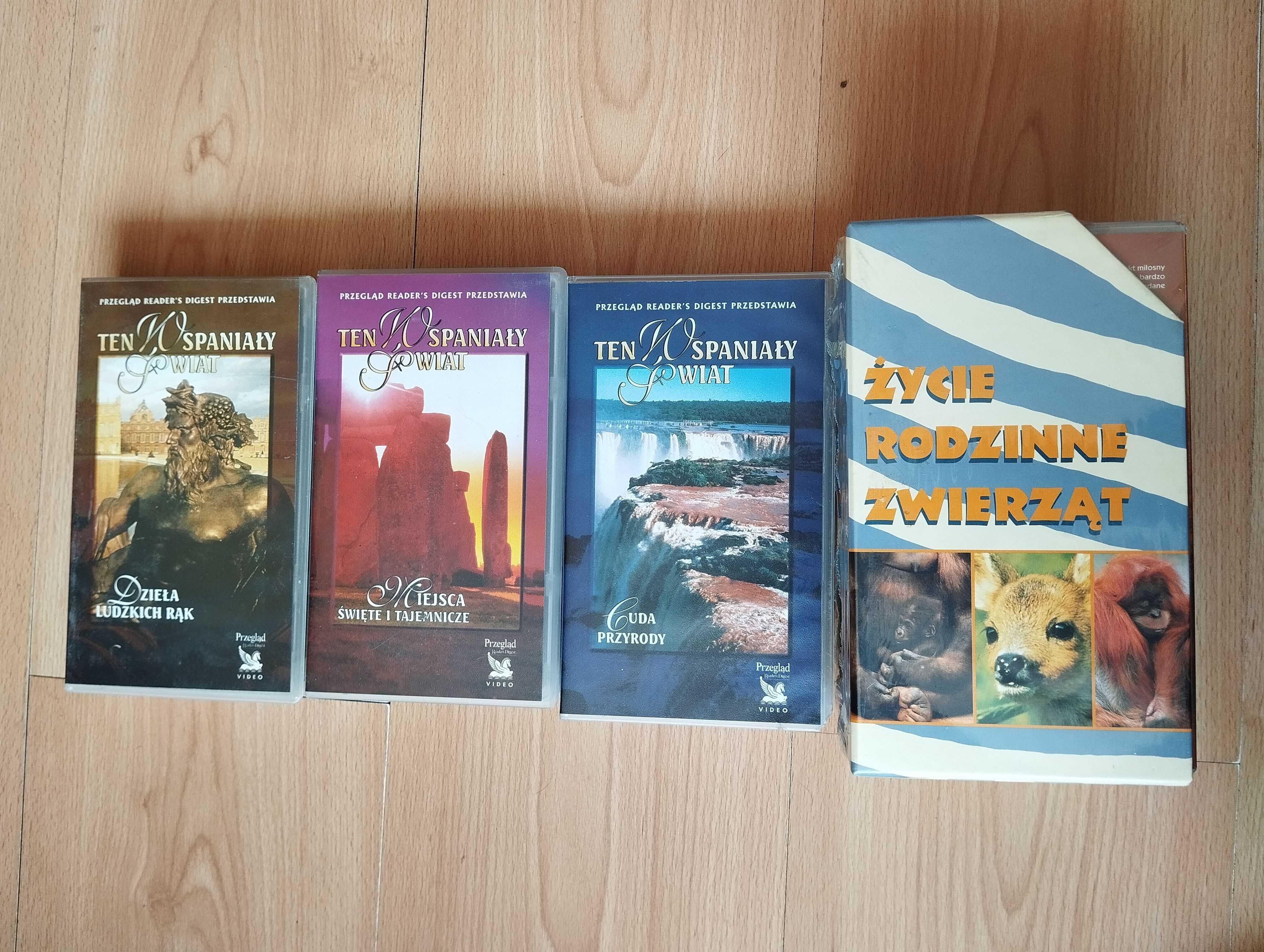 Zestaw kaset VHS 15 sztuk