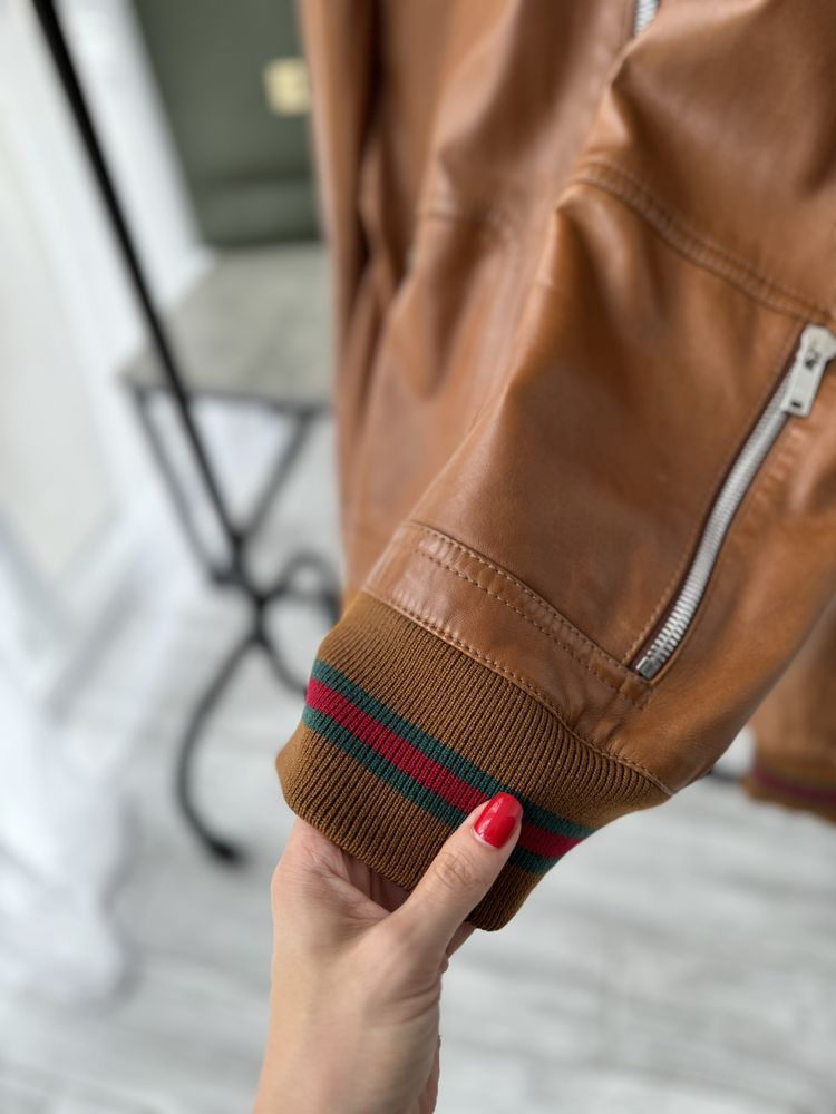 Кожаная куртка Gucci ОРИГИНАЛ