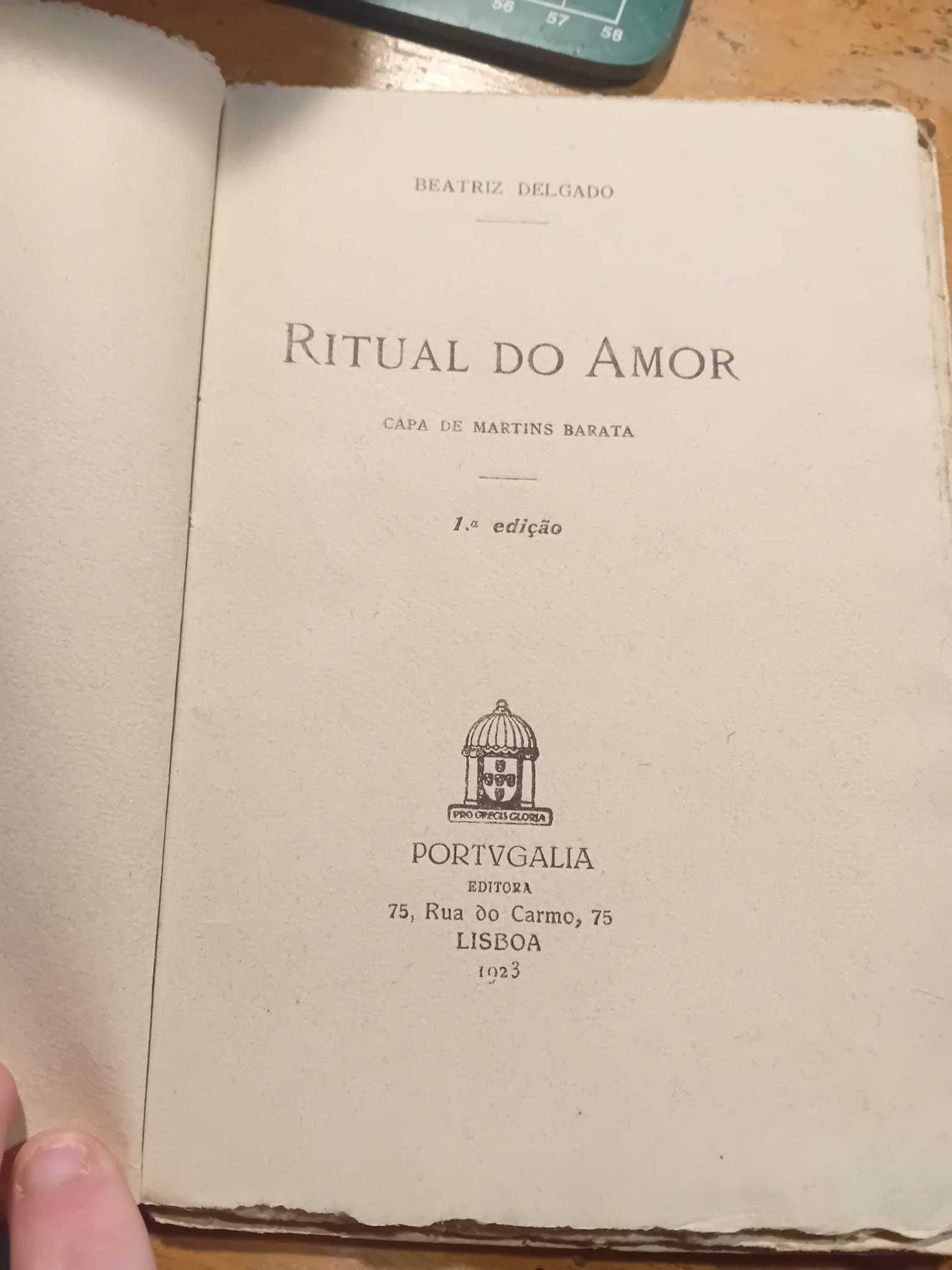 Beatriz Delgado, Ritual do Amor (1ª Edição, Raro)