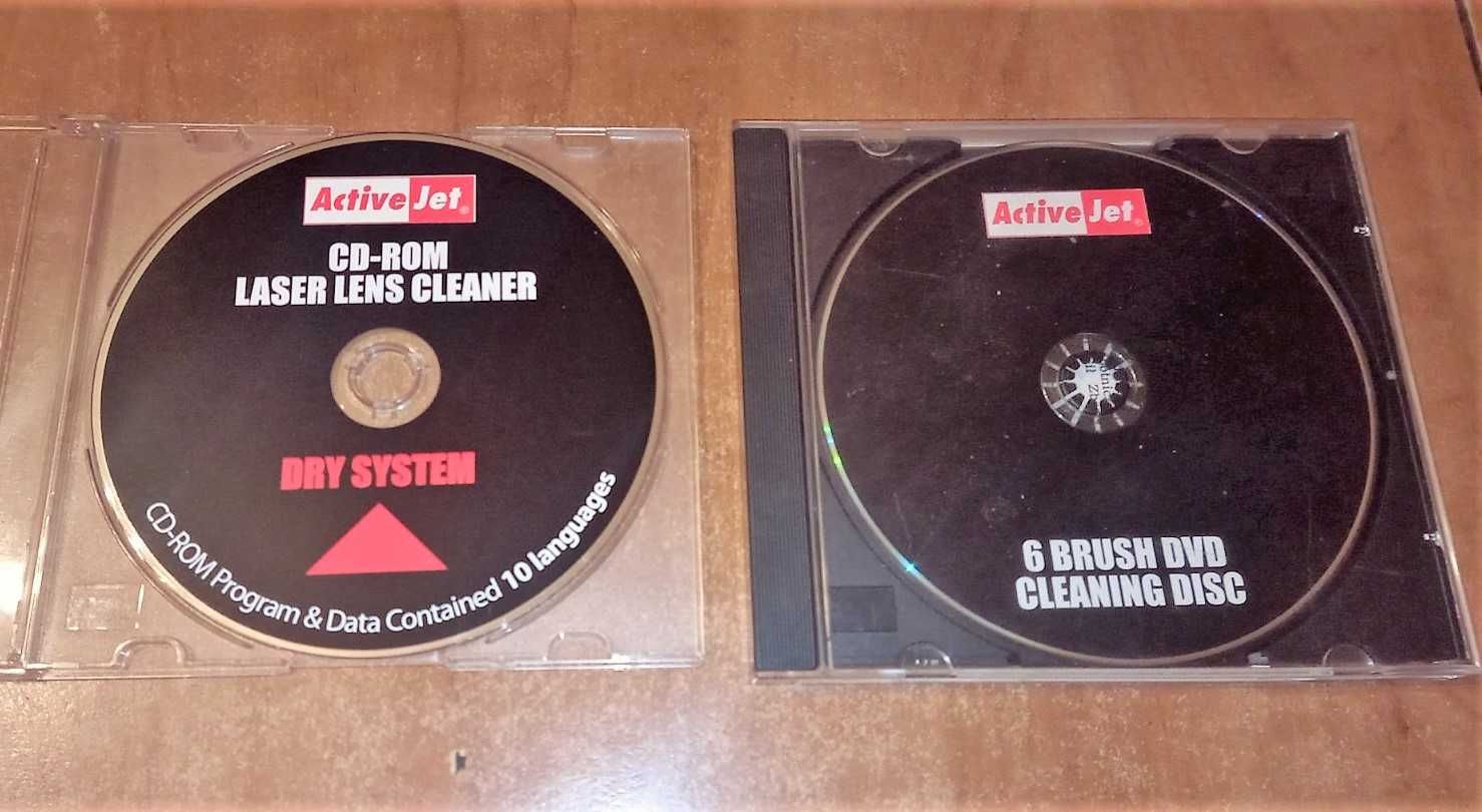 Płyty czyszczące z programem CD 2 sztuki  WYSYŁKA 1zł