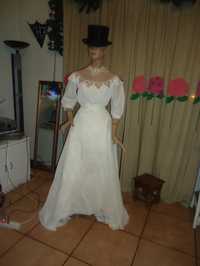 Vestido branco renda VINTAGE ORIGINAL