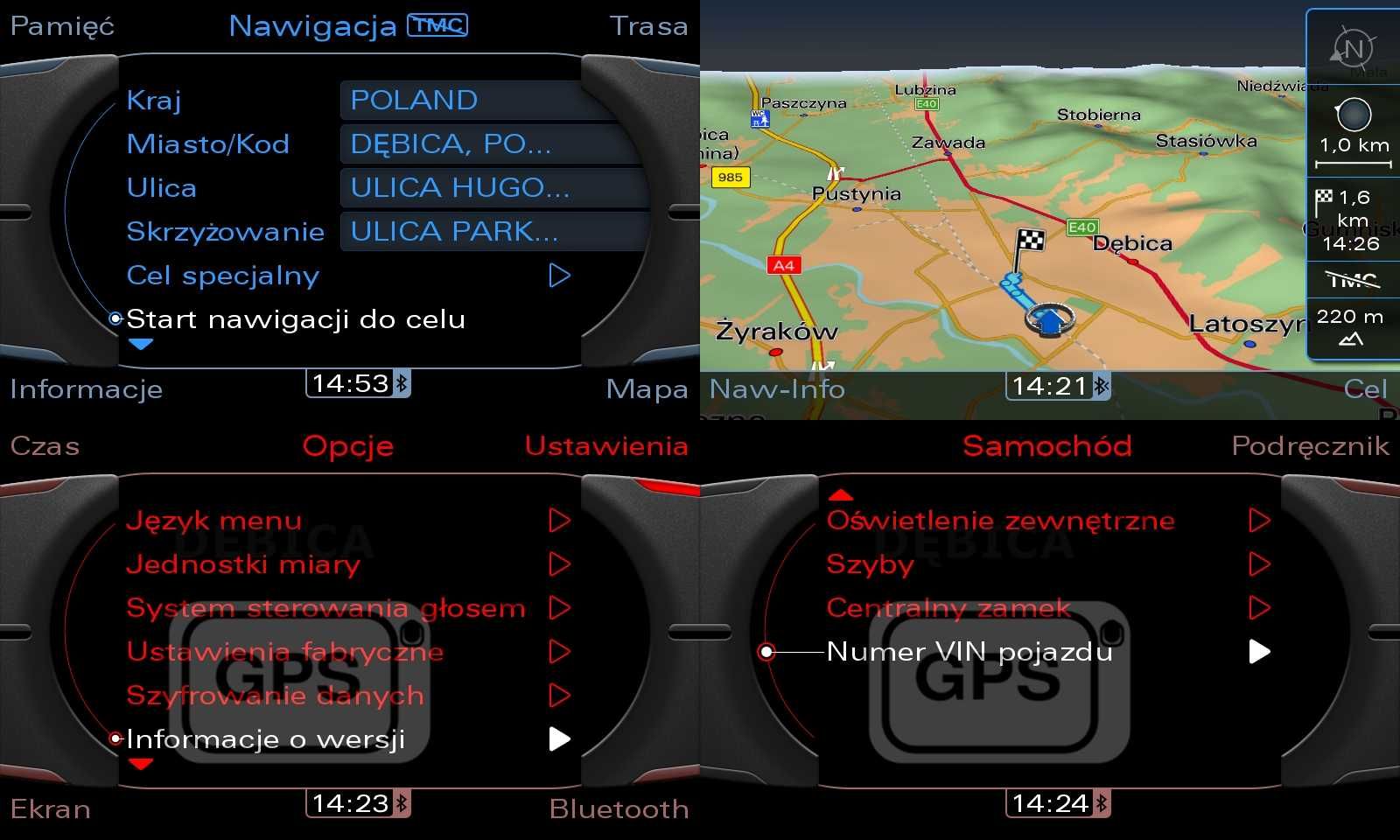 Naprawa Bootloader Audi MMI 2G 3G Polskie Menu A4 A5 A6 A7 A8 Q7 Q5