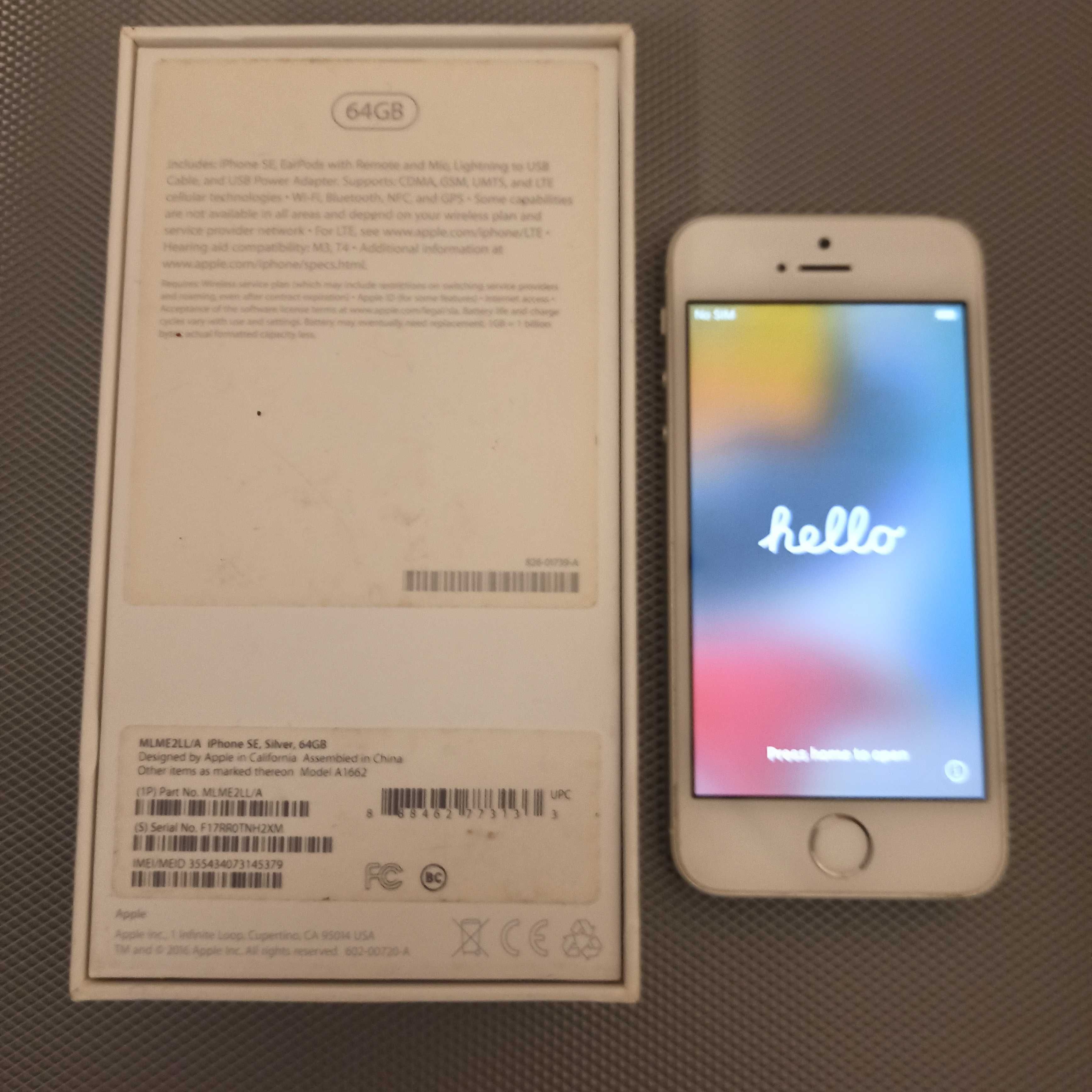iPhone SE 2016 64 GB Neverlock