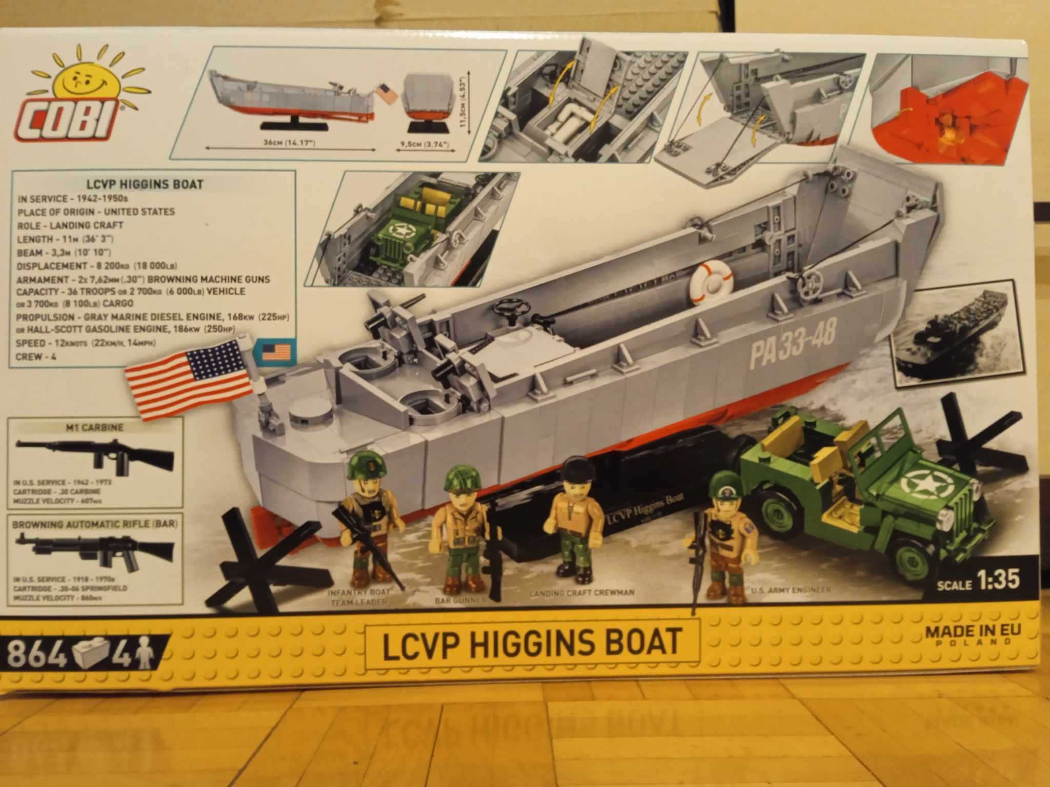 Cobi 4848 LCVP Higgins Boat - Limited Edition nr 6