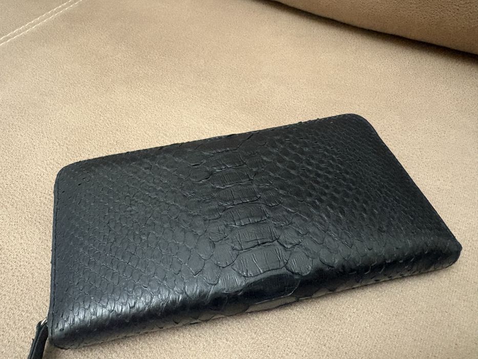 Кошелек Клатч с питона