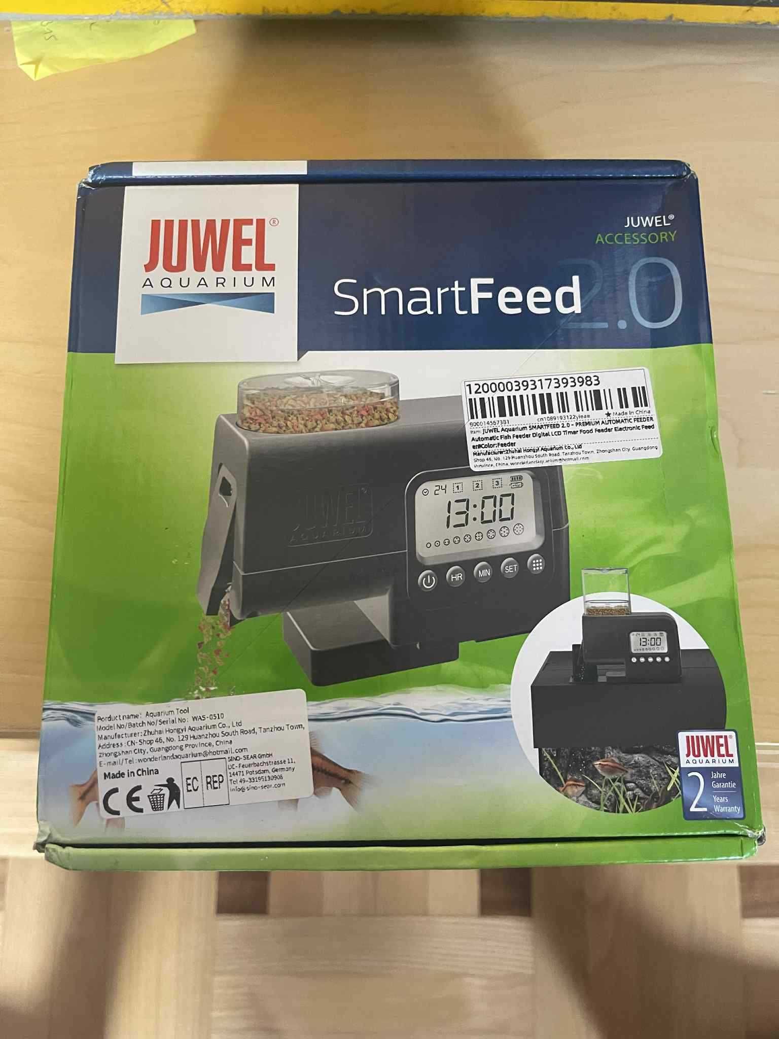 Automatyczny Podajnik Karmy Akwariowej – SmartFeed 2.0 – Cyfrowy Timer
