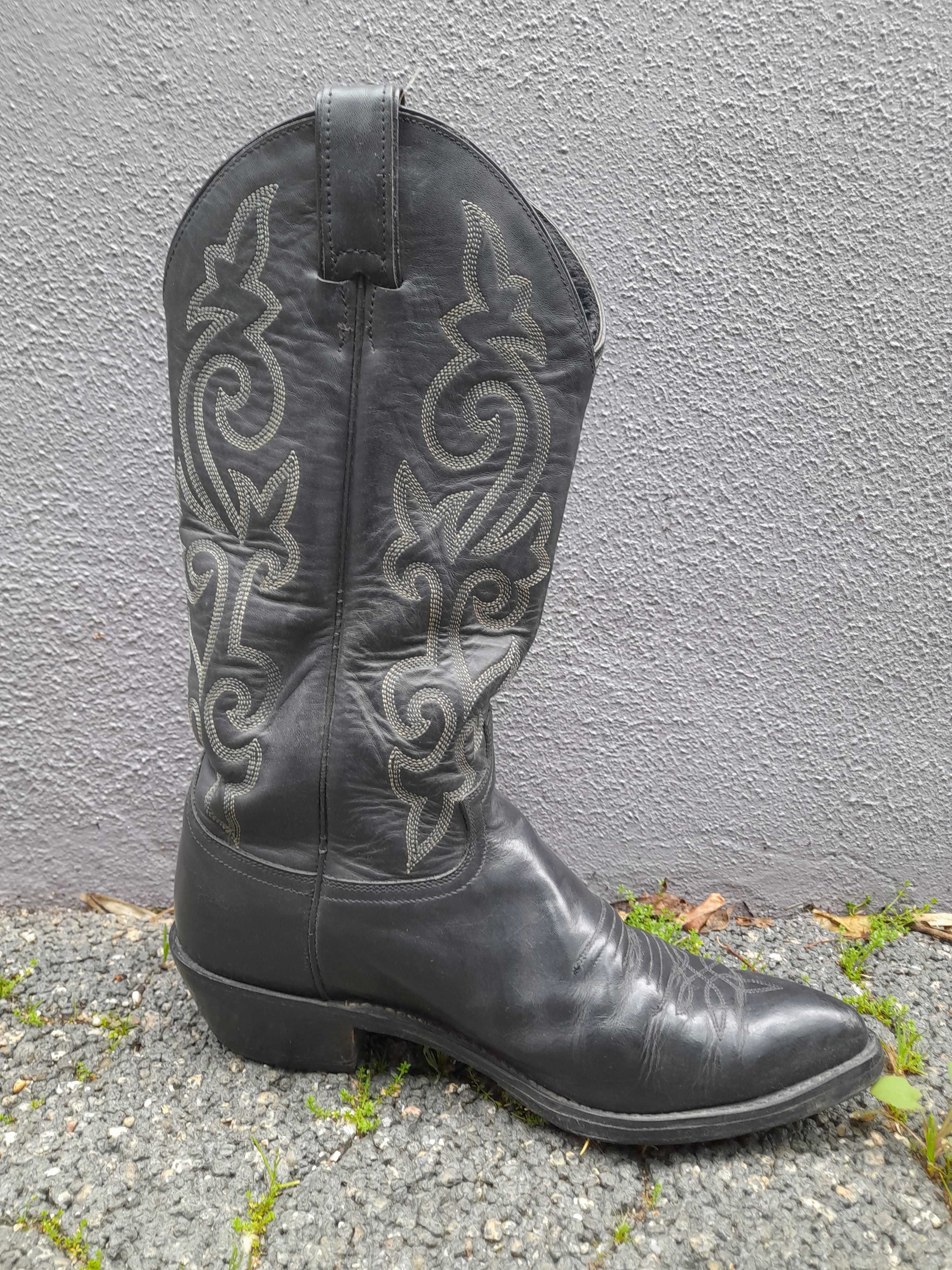 Botas cowboy Justin e Loblan - 2 pares Originais