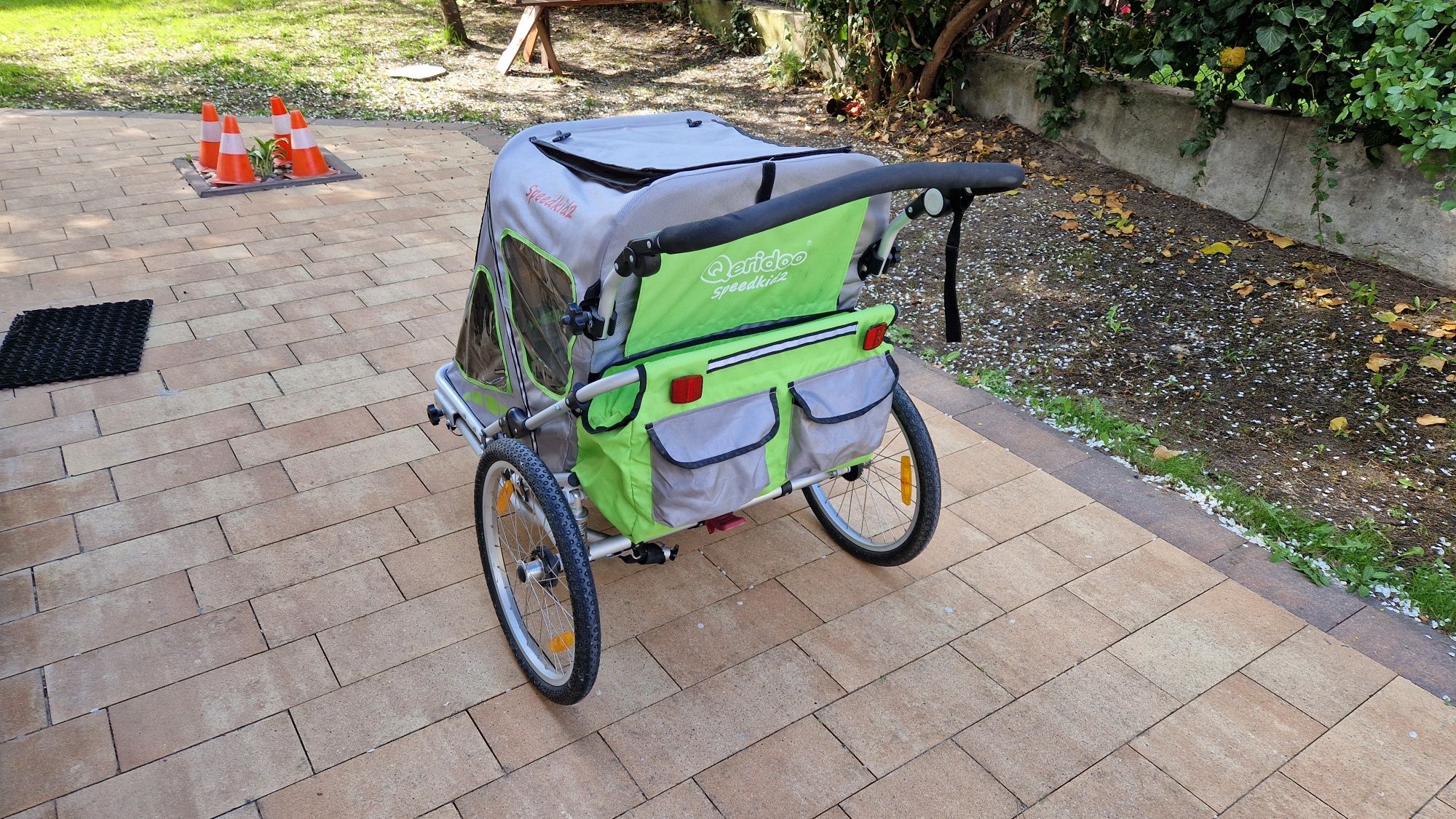 Qeridoo Speedkid2 2w1 przyczepka do roweru wózek rowerowa Qerido