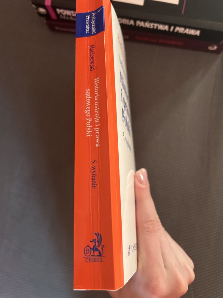 Historia ustroju i prawa sądowego Polski Tadeusz Maciejewski