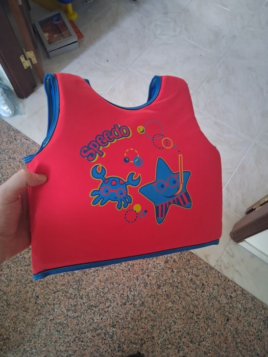 Colete 4 a 6 anos para piscina