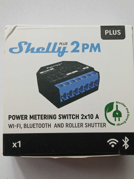Shelly Plus 2PM sterownik WIFI rolet markiz bram*nowy*oryginał