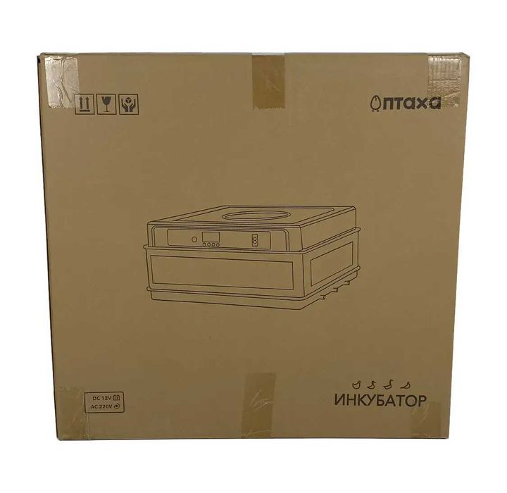 Інкубатор автоматичний ПТАХА 130-G (220/12В) з роликовим  механізмом