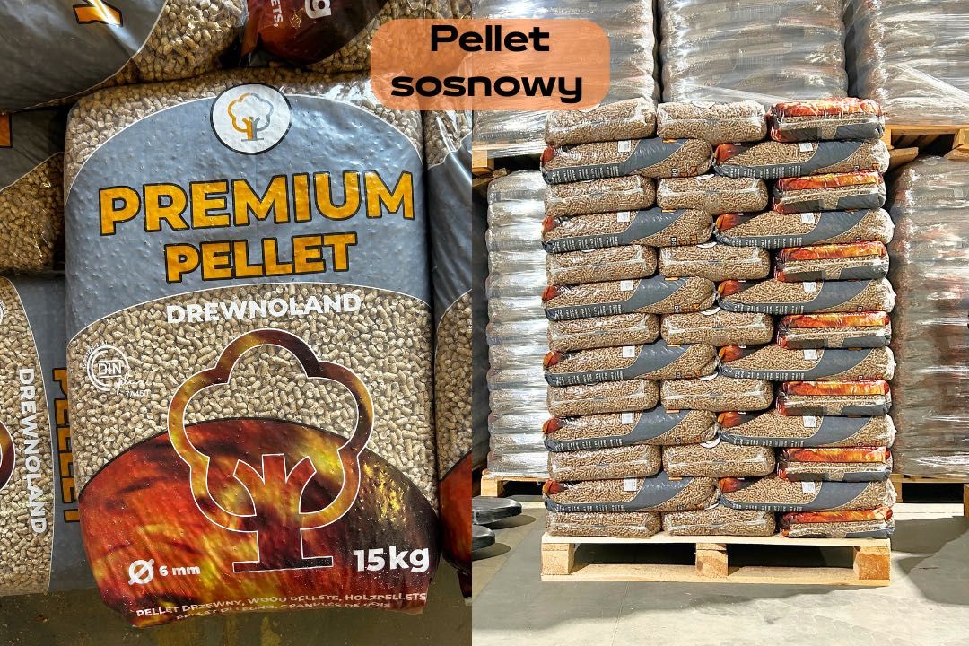 PELLET PREMIUM sosnowy 6mm drewnoland DOSTAWA GRATIS