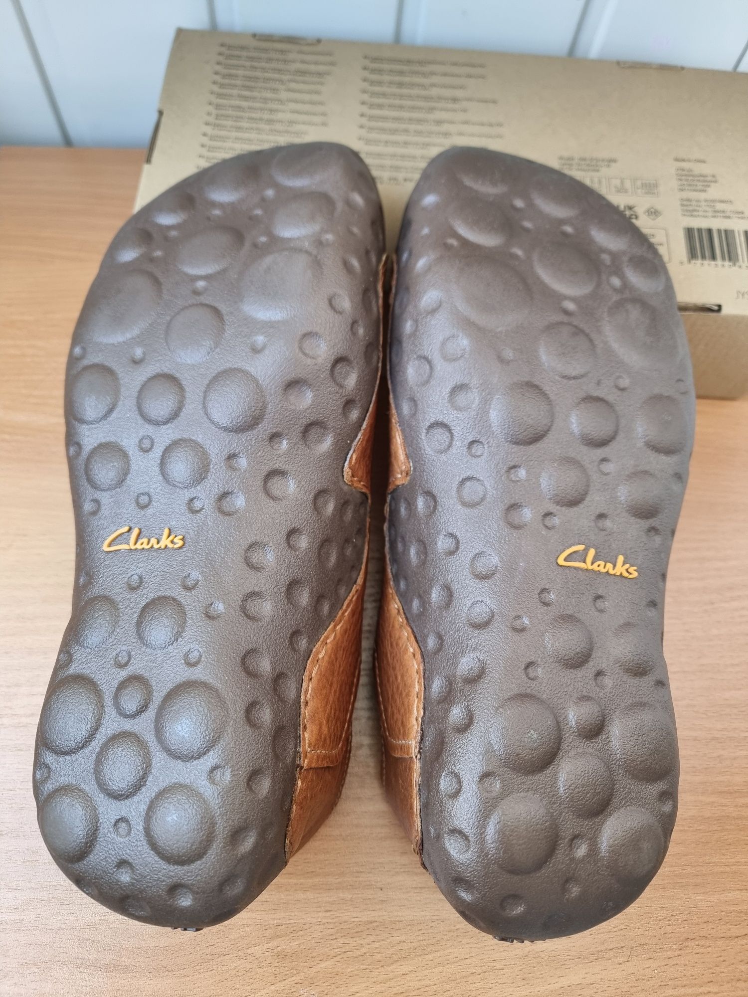 Clarks Mamo Spirit. Шкіряні чоловічі кросівки. Оригінал