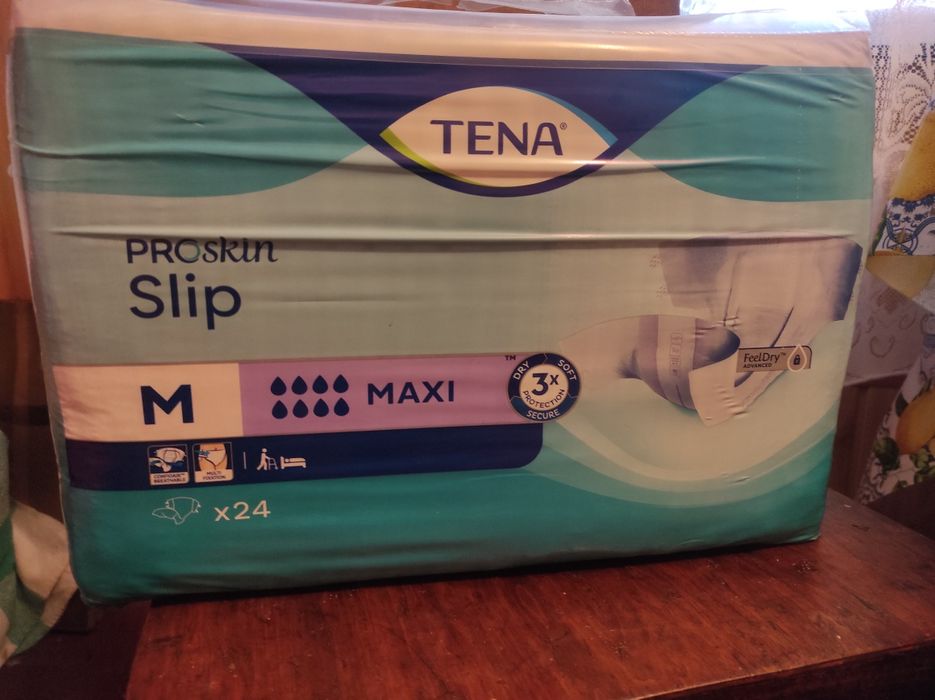 Підгузки (памперси) для дорослих TENA Slip та  MoliCate , розмір М