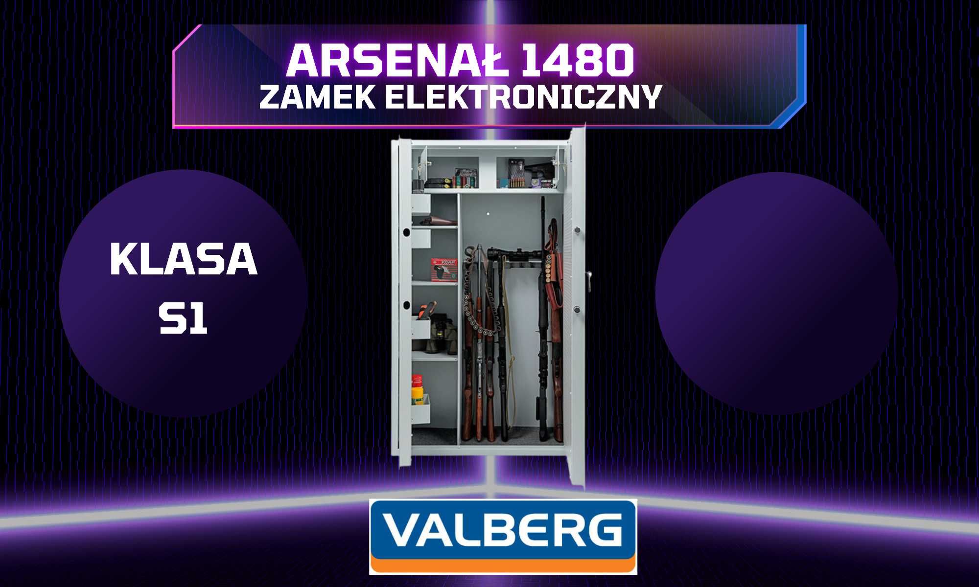 10 luf szafa na broń sejf S1 zamek elektroniczny