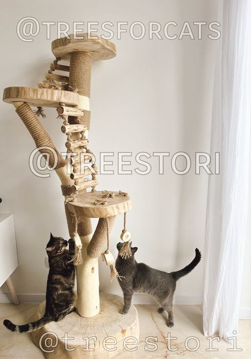 Еко когтеточка. Будинки для котів . Гральні комплекси