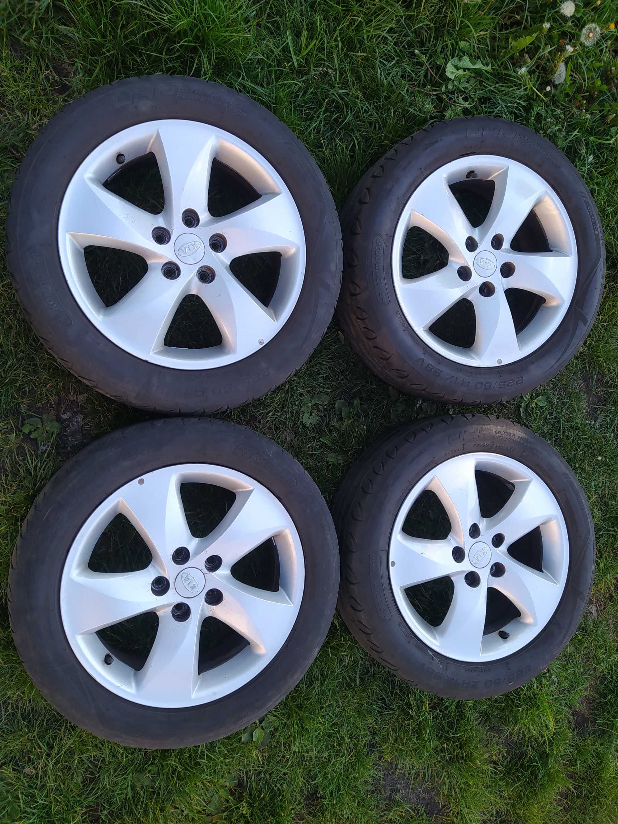 koła alufelgi felgi opony kia 17 cali kormoran 225/55 r17