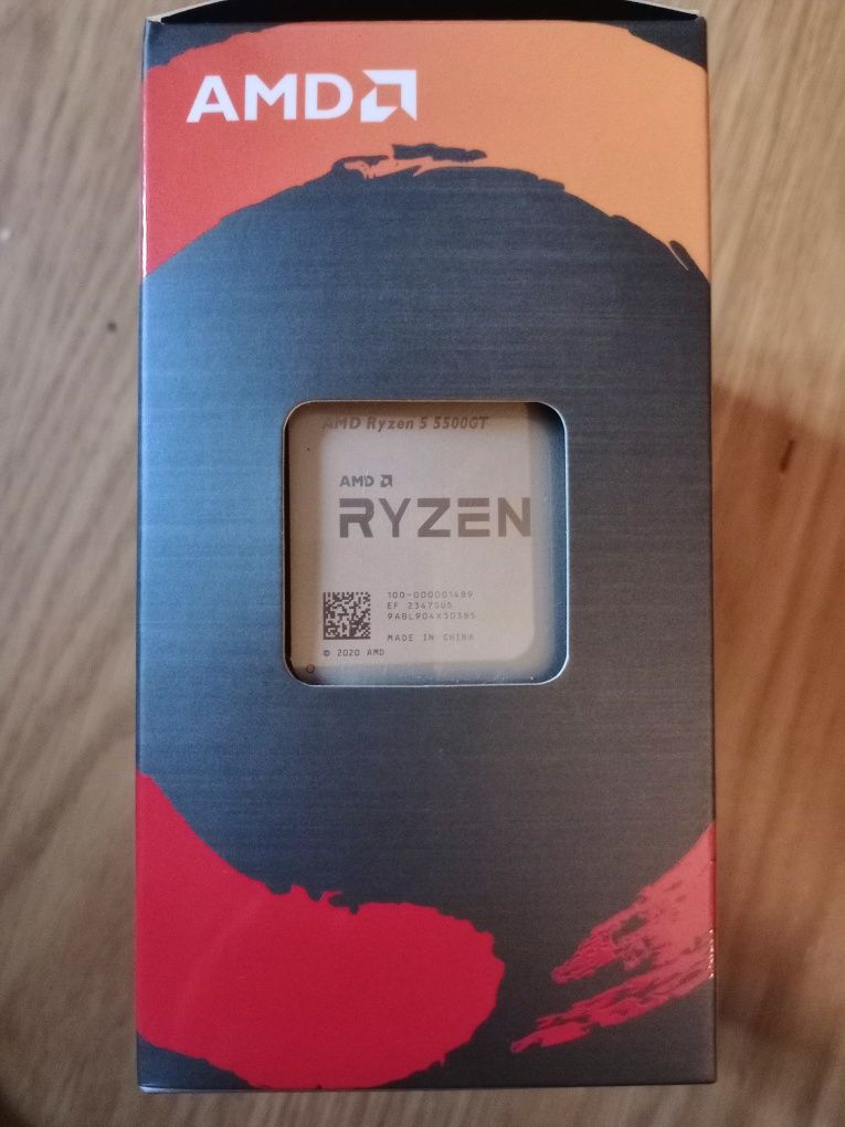 Procesor szybki posiada w sobie Radeona AMD Ryzen 5 5500GT wersja box