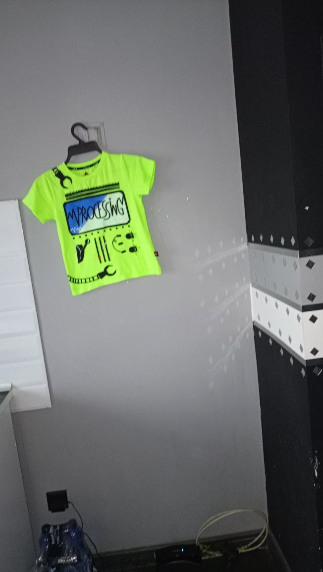 Koszulka chłopięca rozm 116 cool club