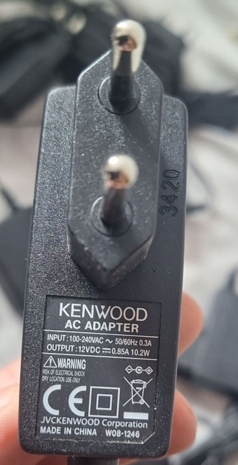 Adaptery ładowarki Kenwood
