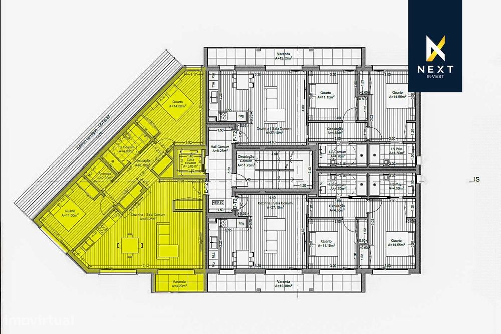 Apartamento Duplex T2 + 2 Novo em Construção – Viseu, a 5 Minutos do C