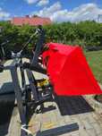 Łyżka hydrauliczna na tuz  siłownik dwustronny Transport