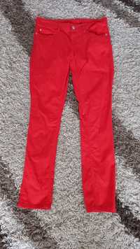 Джинсы,  штаны, брюки красные 38 размер