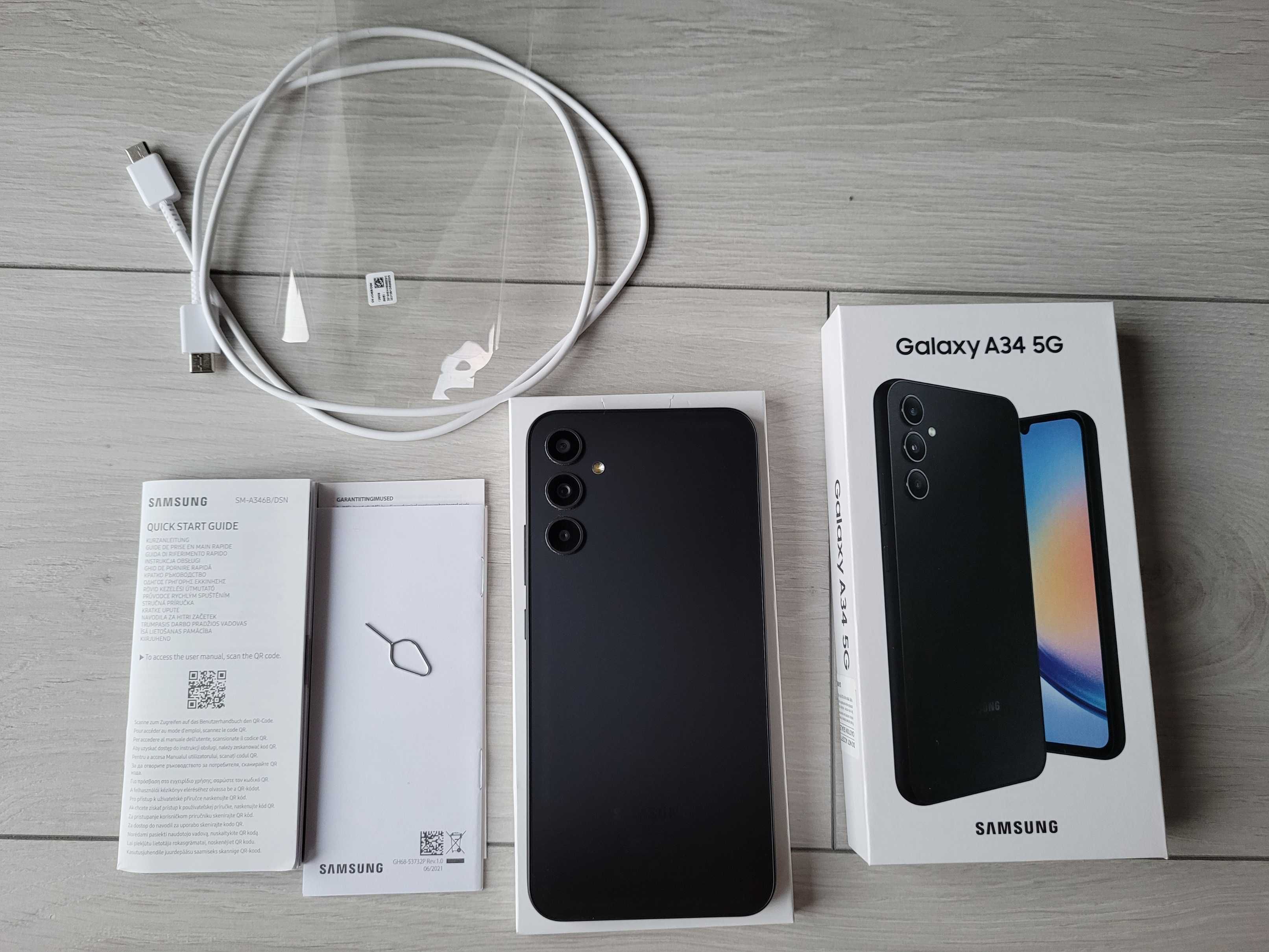 Samsung A34 5G, PL dystrybucja, prawie nowy