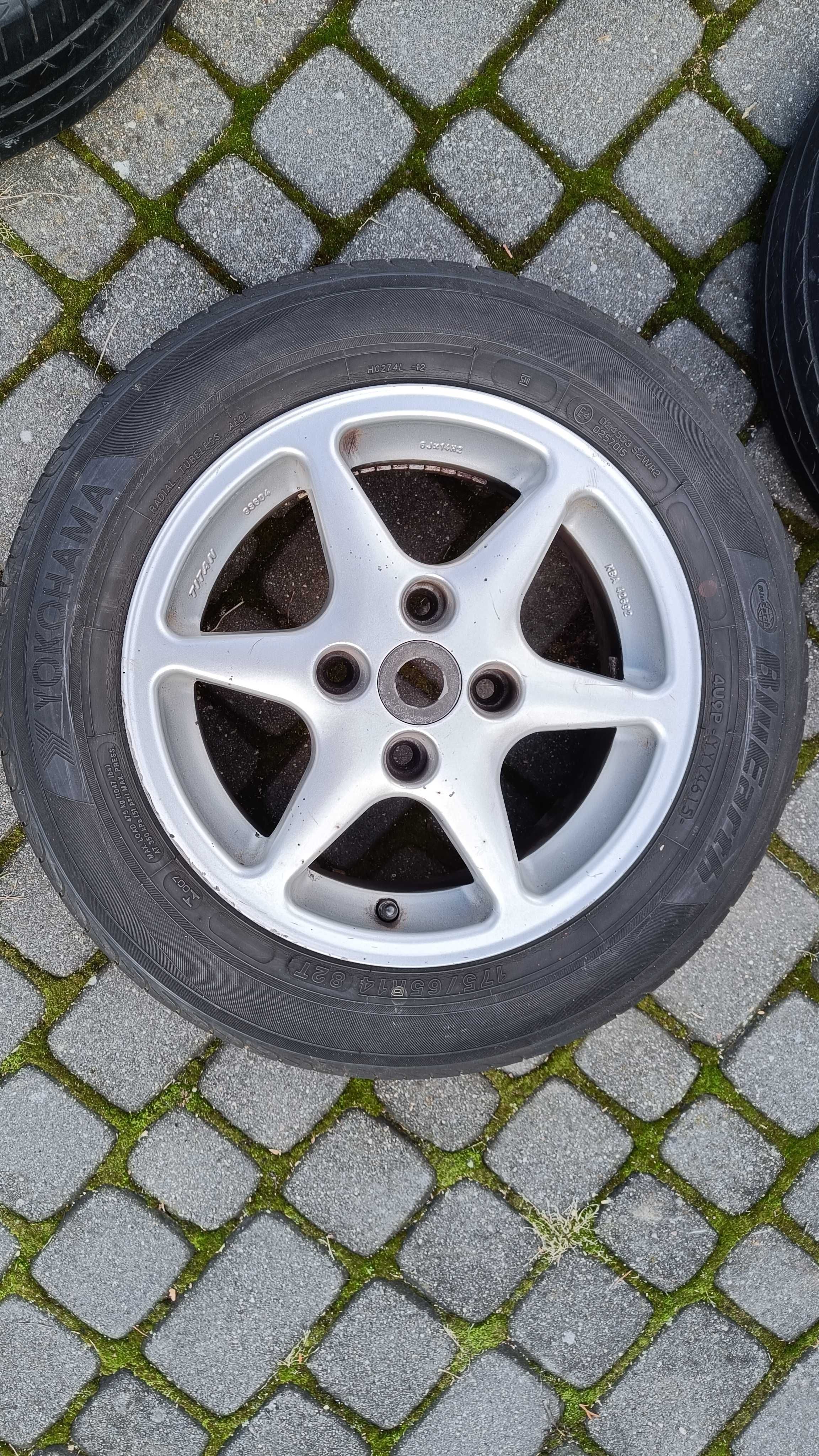 Koła letnie alufelgi 175/65R14 6j14h2