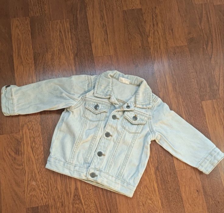 Kurtka jeans katana jeansowa wiosenna dla dziewczynki 86 cm