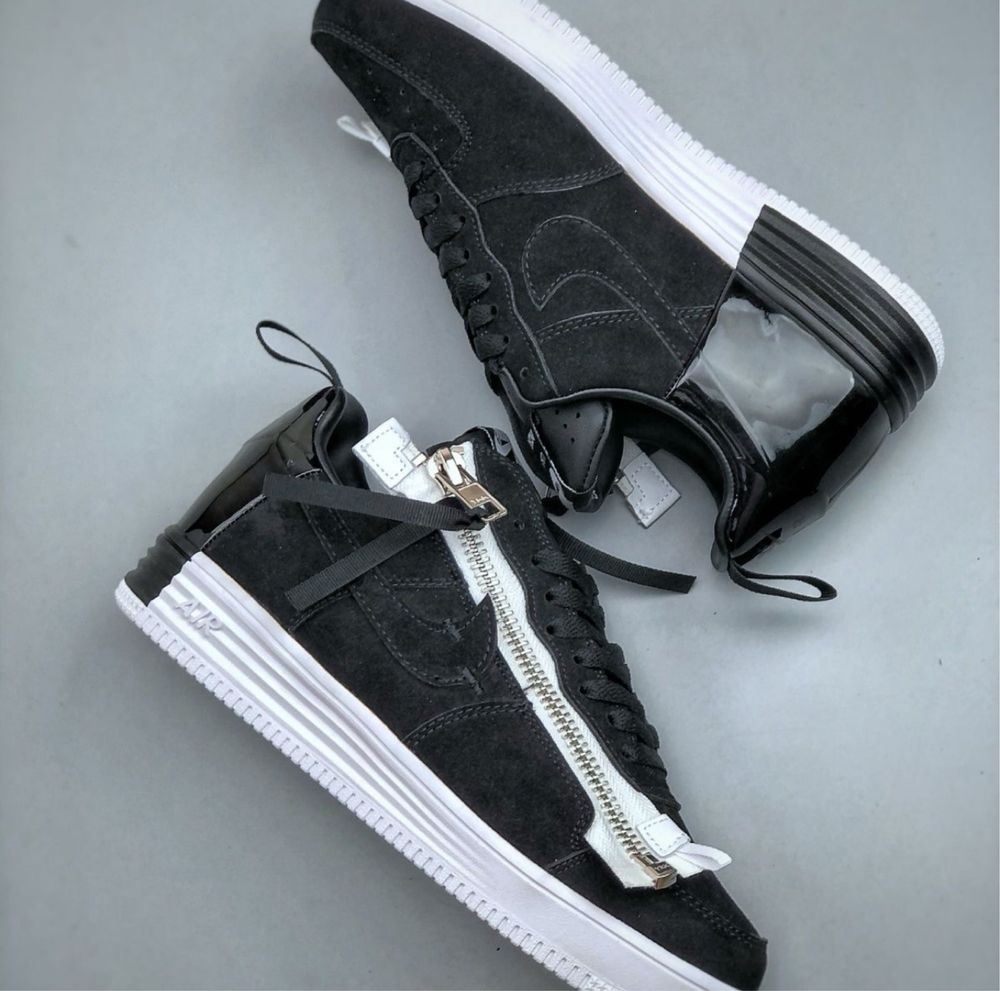 НАЙКРАЩА ЯКІСТЬ‼️Nike Lunar Force 1 Low Acronym (Чорні),найк форси,for