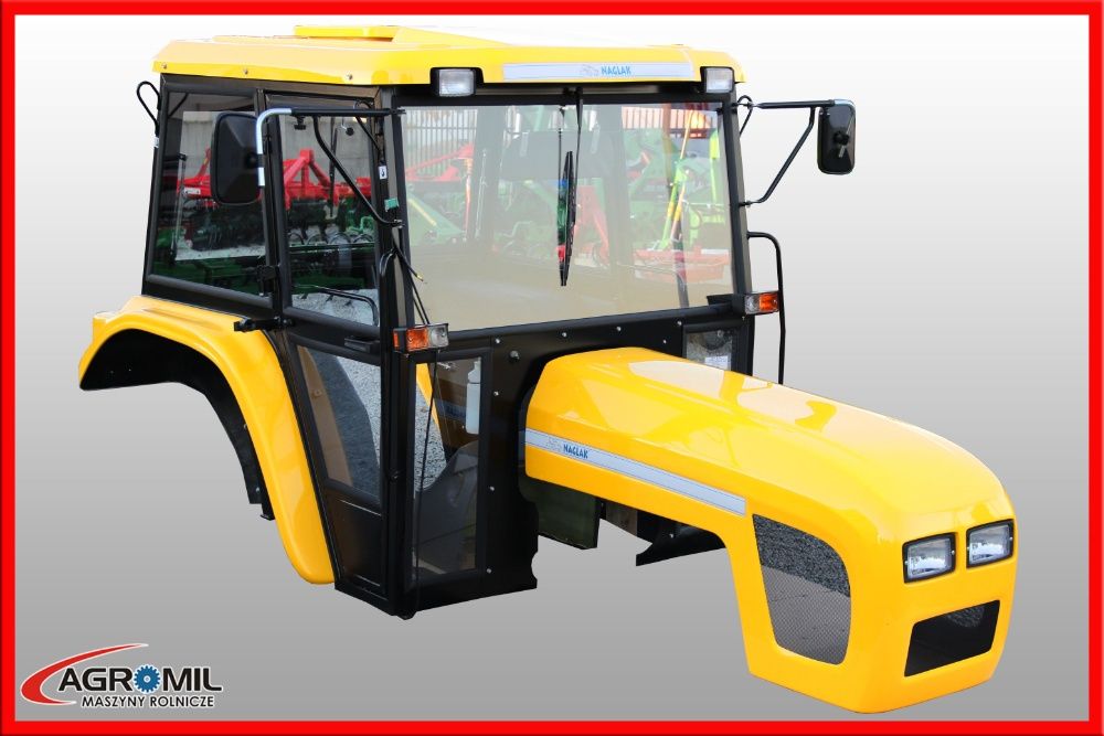 Kabina C360 maska C- 360 Naglak zestaw żółty kabiny maski