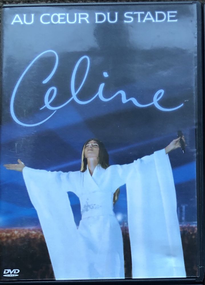 3 DVD Musica/concerto Celine Dion / Ricky Martin