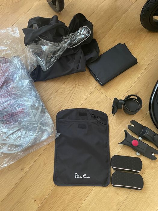 Wozek 2w1 silver cross jak nowy