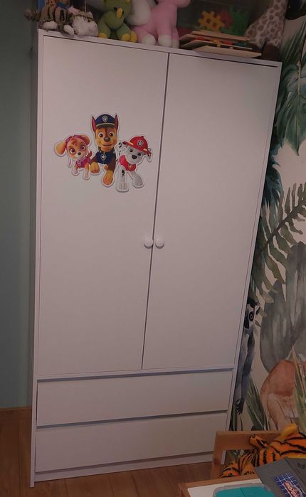 Szafa dwudrzwiowa z 2 szufladami