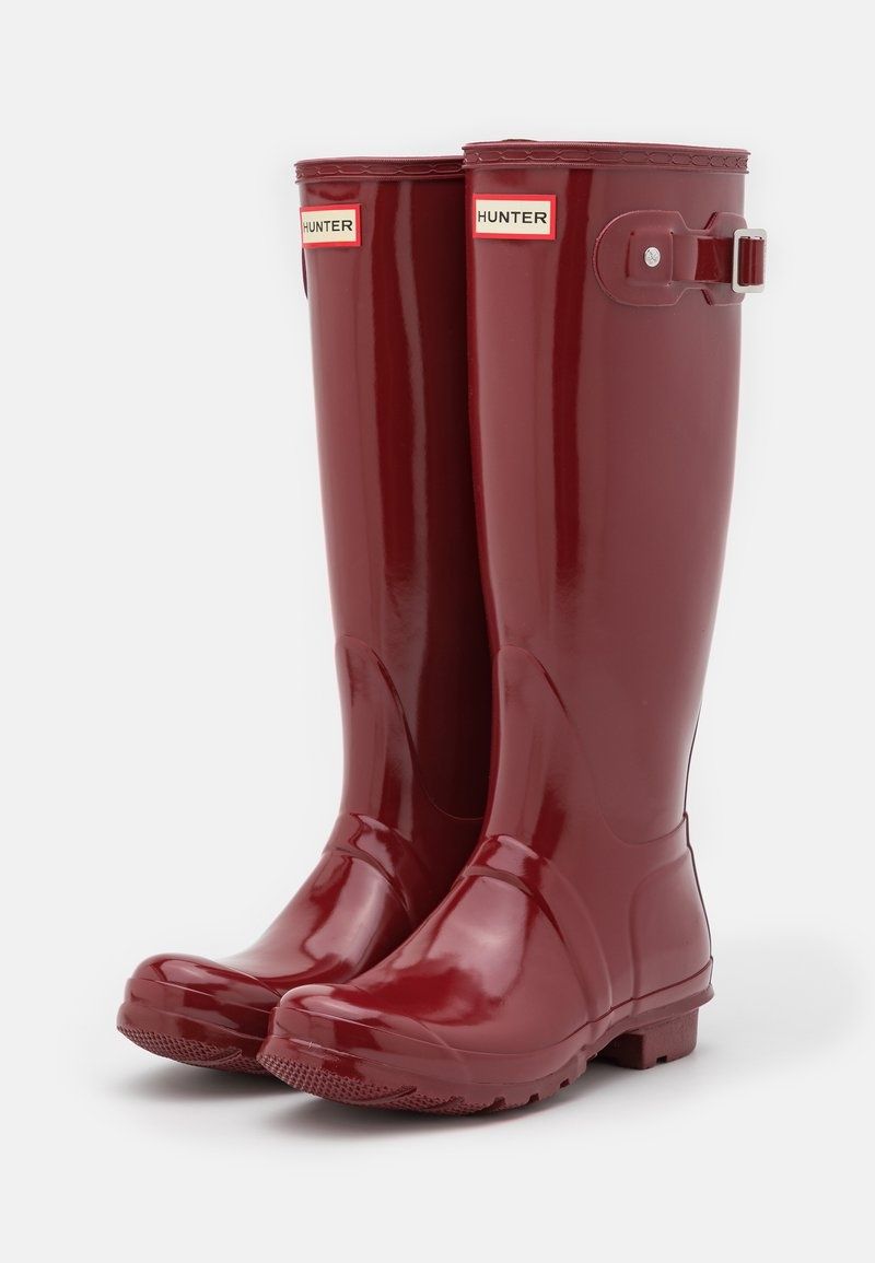 Botas Hunter fall red