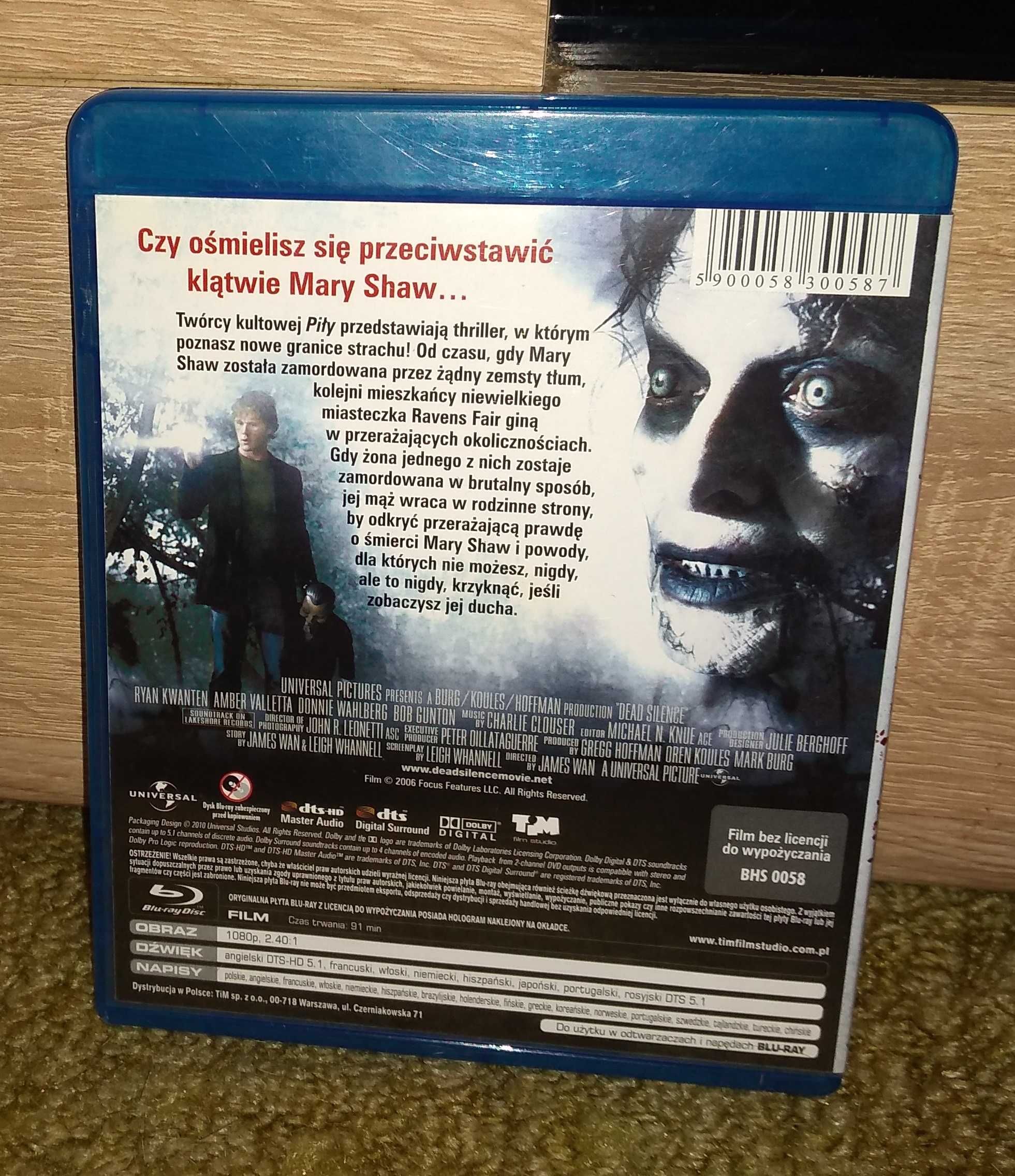 Dead Silence / Idealna / Blu-Ray / Napisy PL