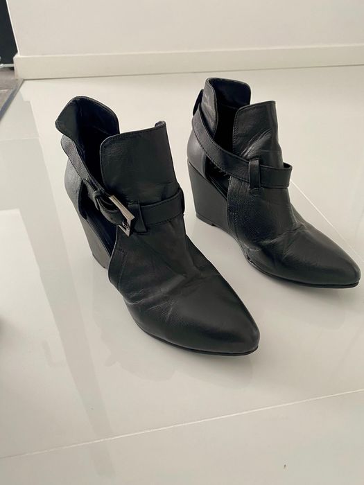 MOHITO buty na koturnie 38 czarne