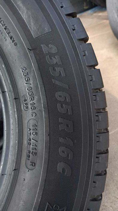 4x 235/65 R16C MICHELIN AGILIS bieżnik 8,17 mm lato 2019