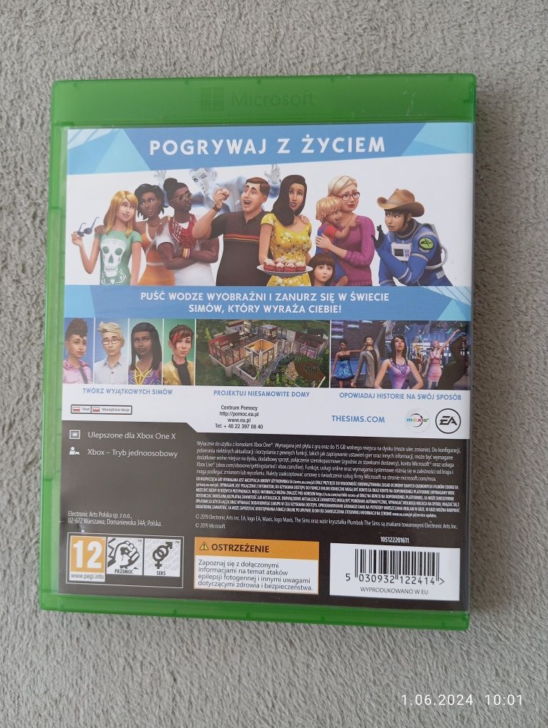 Gra The Sims 4 Xbox one