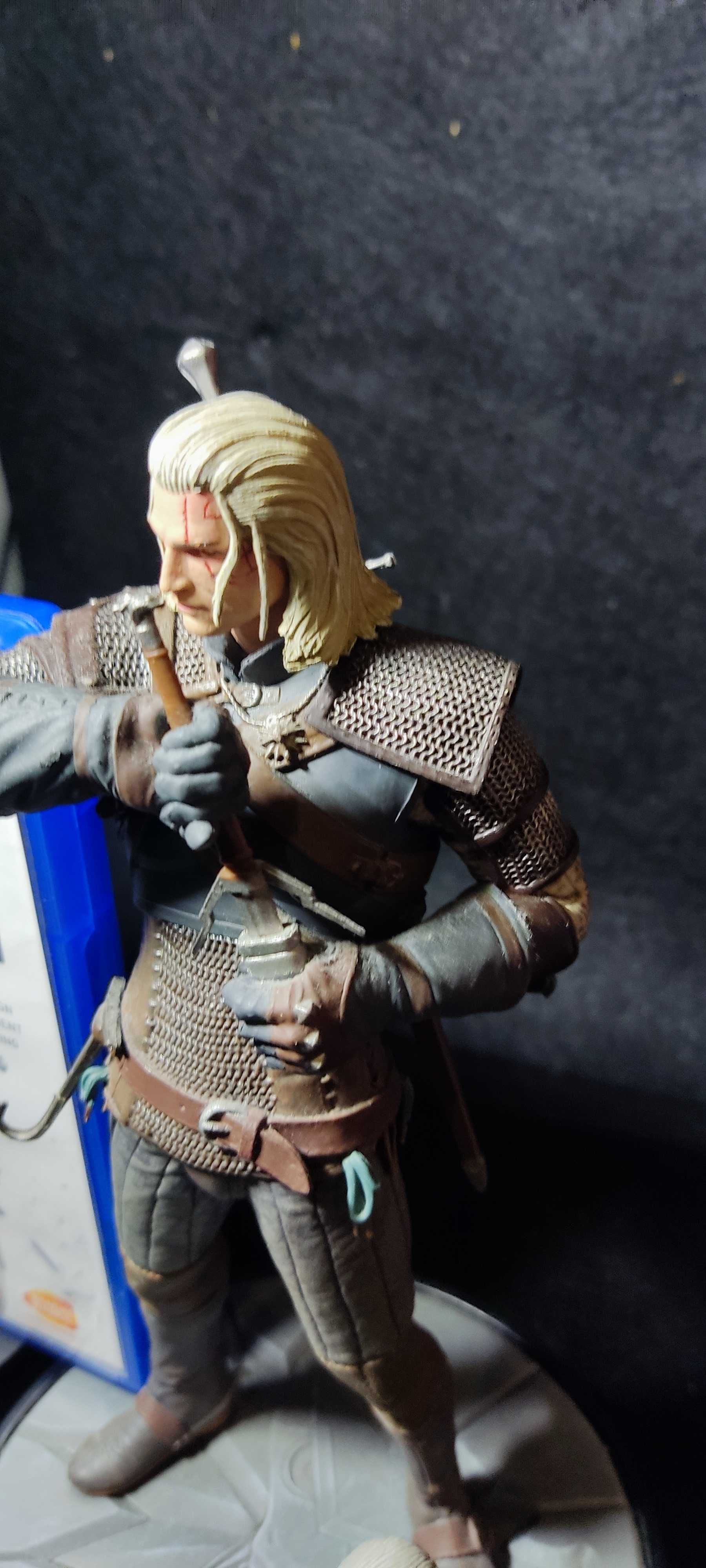 Figura Witcher + Jogo Ps4