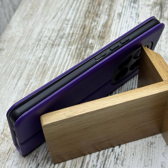 Чехол книжка Leather Case на Xiaomi Redmi Note 14 Pro Plus 5G Чохол