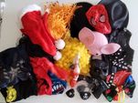 Vários acessórios de carnaval (criança e adulto)